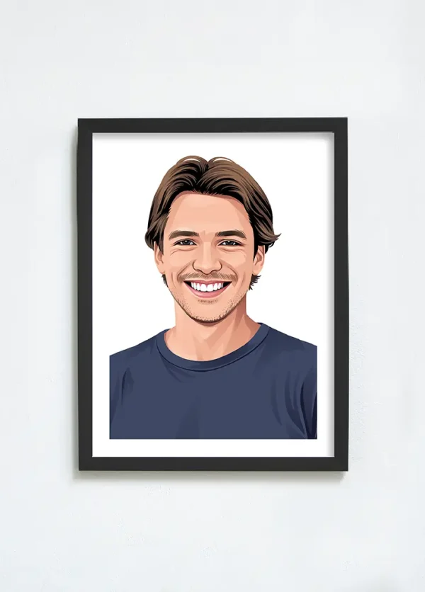Custom Modern Male Portrait