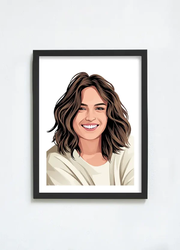 Custom female modern portrait